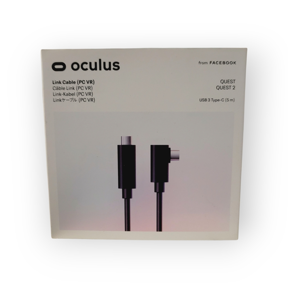Oculus Quest 2 USB 3 Type-C Link Cable (5m) - Black New